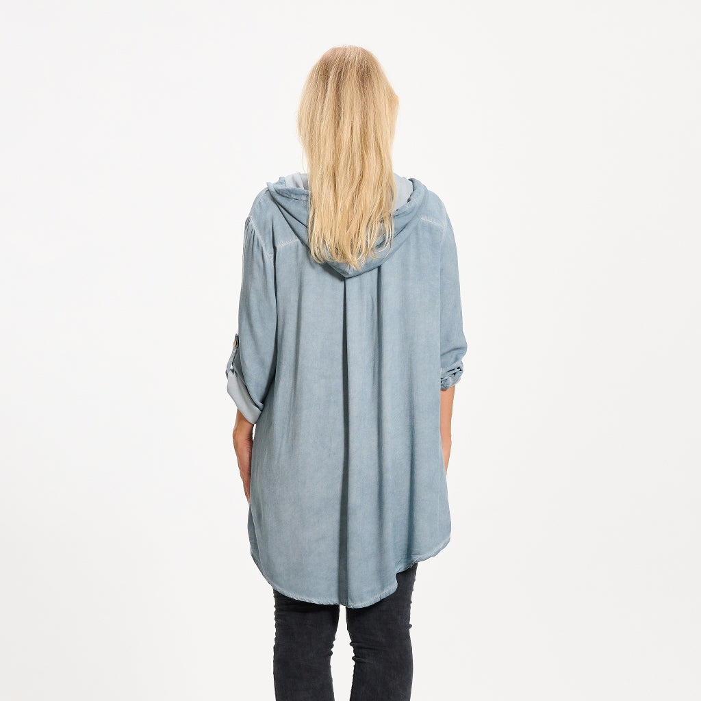 MARTA DU CHATEAU Marta du Chateau dame bluse 31255 Restudsalg Coldwash Stone