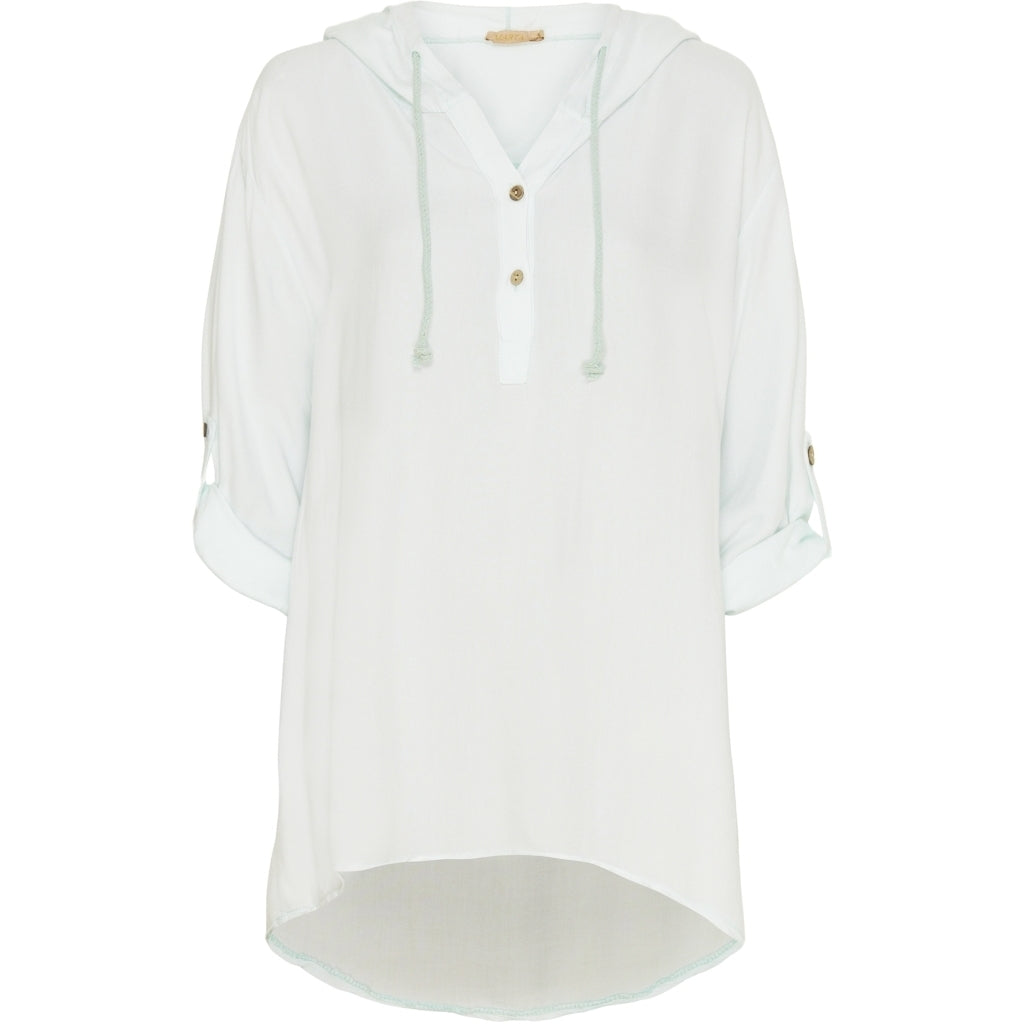 MARTA DU CHATEAU Marta du Chateau dame bluse 31255 Restudsalg Light Aqua