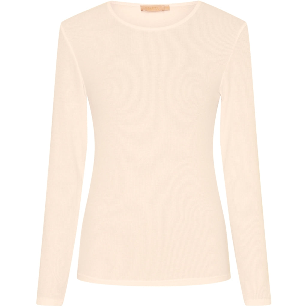 MARTA DU CHATEAU Marta du Chateau dame bluse 4906 T-shirt Beige