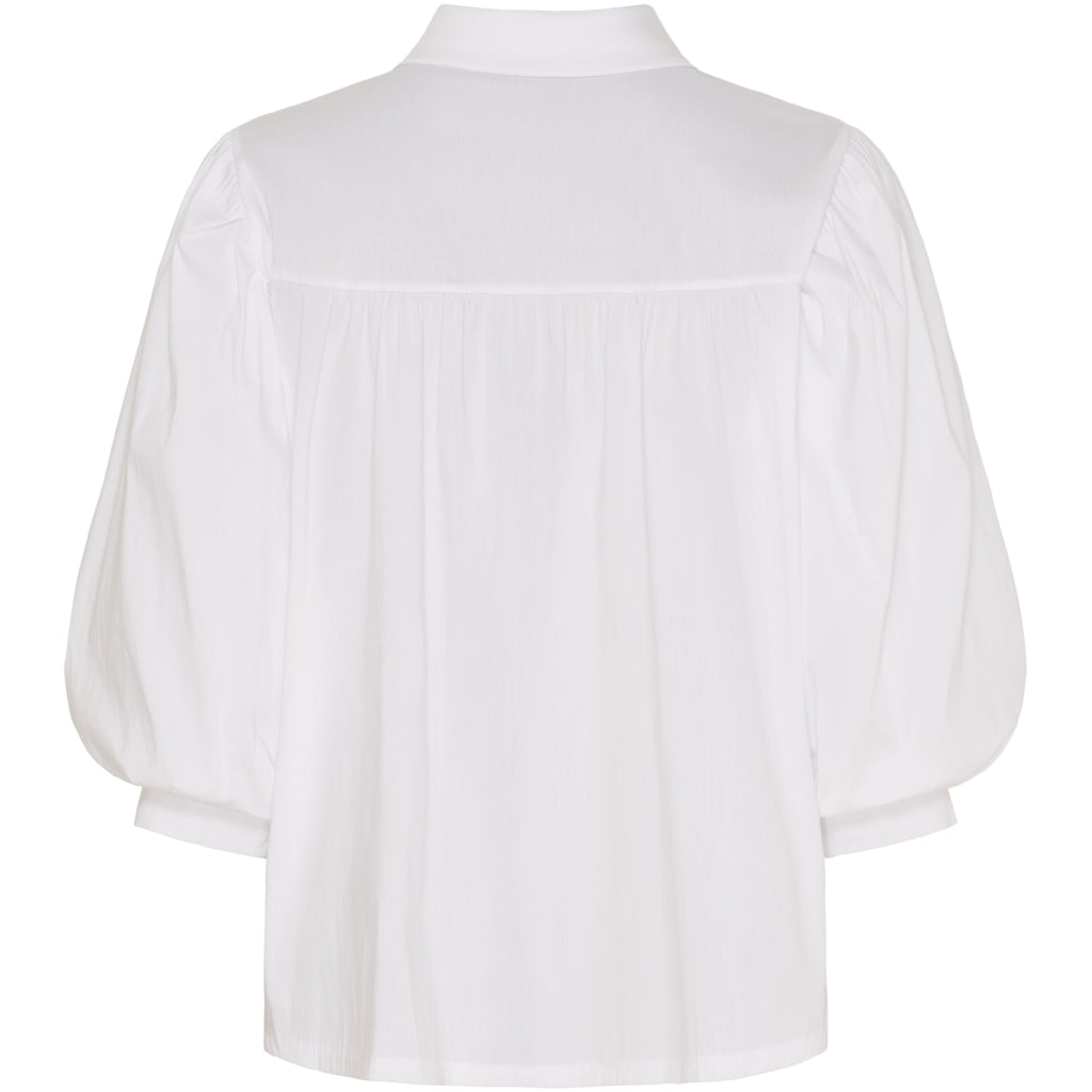 MARTA DU CHATEAU Marta du Chateau dame bluse MdcAivory 58863M Blouse Optical White