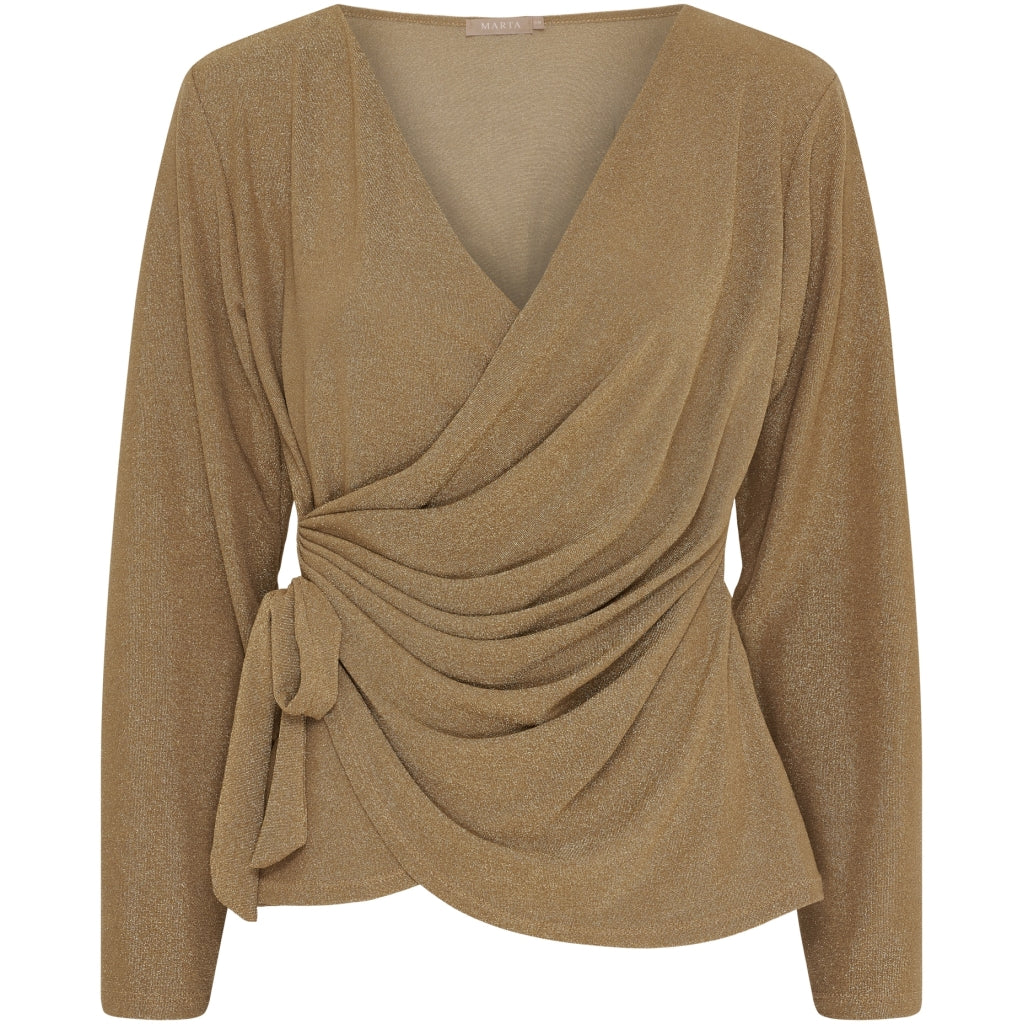 MARTA DU CHATEAU Marta du Chateau dame bluse MdcAndi 1612 Blouse Beige