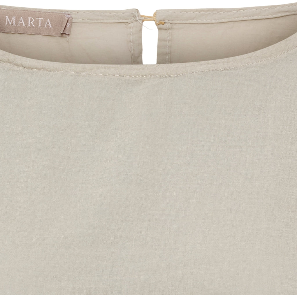 MARTA DU CHATEAU Marta du Chateau dame bluse MdcAnnalise 2383M Blouse Cashmere