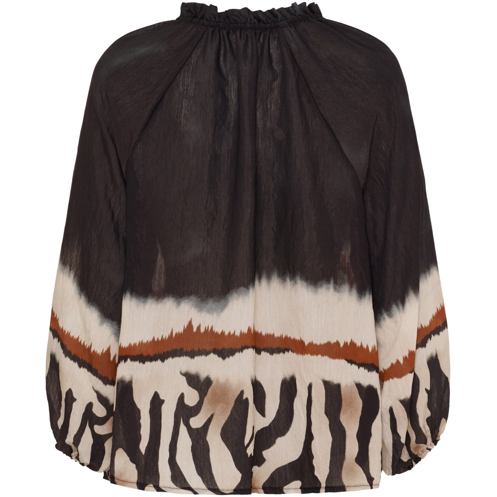MARTA DU CHATEAU Marta du Chateau dame bluse MdcBelladonna 003 Shirt Nero