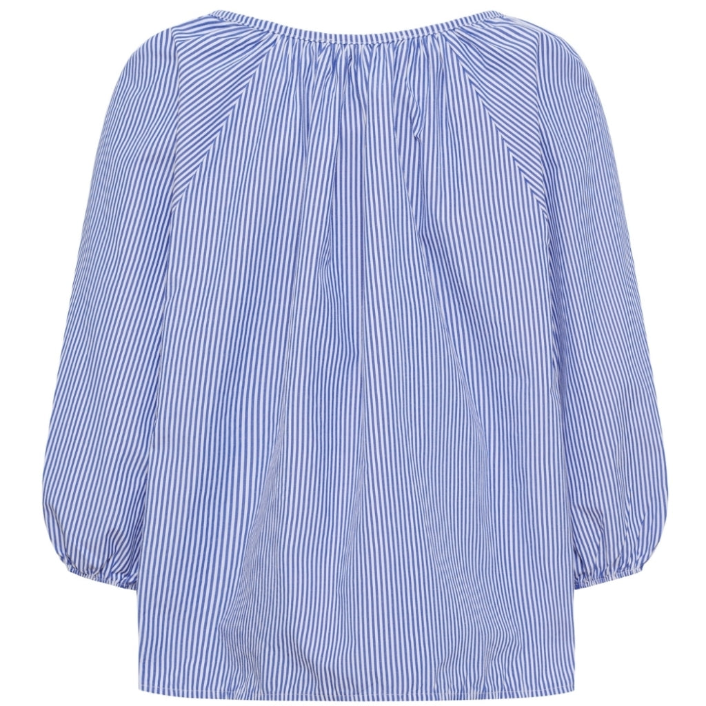 MARTA DU CHATEAU Marta du Chateau dame bluse MdcBrooke 8200 Blouse Navy/Yellow