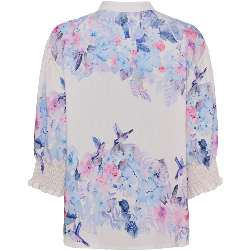 MARTA DU CHATEAU Marta du Chateau dame bluse MdcCharlie 6892 Shirt Celeste6198tpg