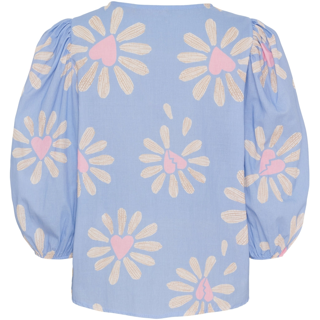 MARTA DU CHATEAU Marta du Chateau dame bluse MdcFlavia 58130 Shirt Denim