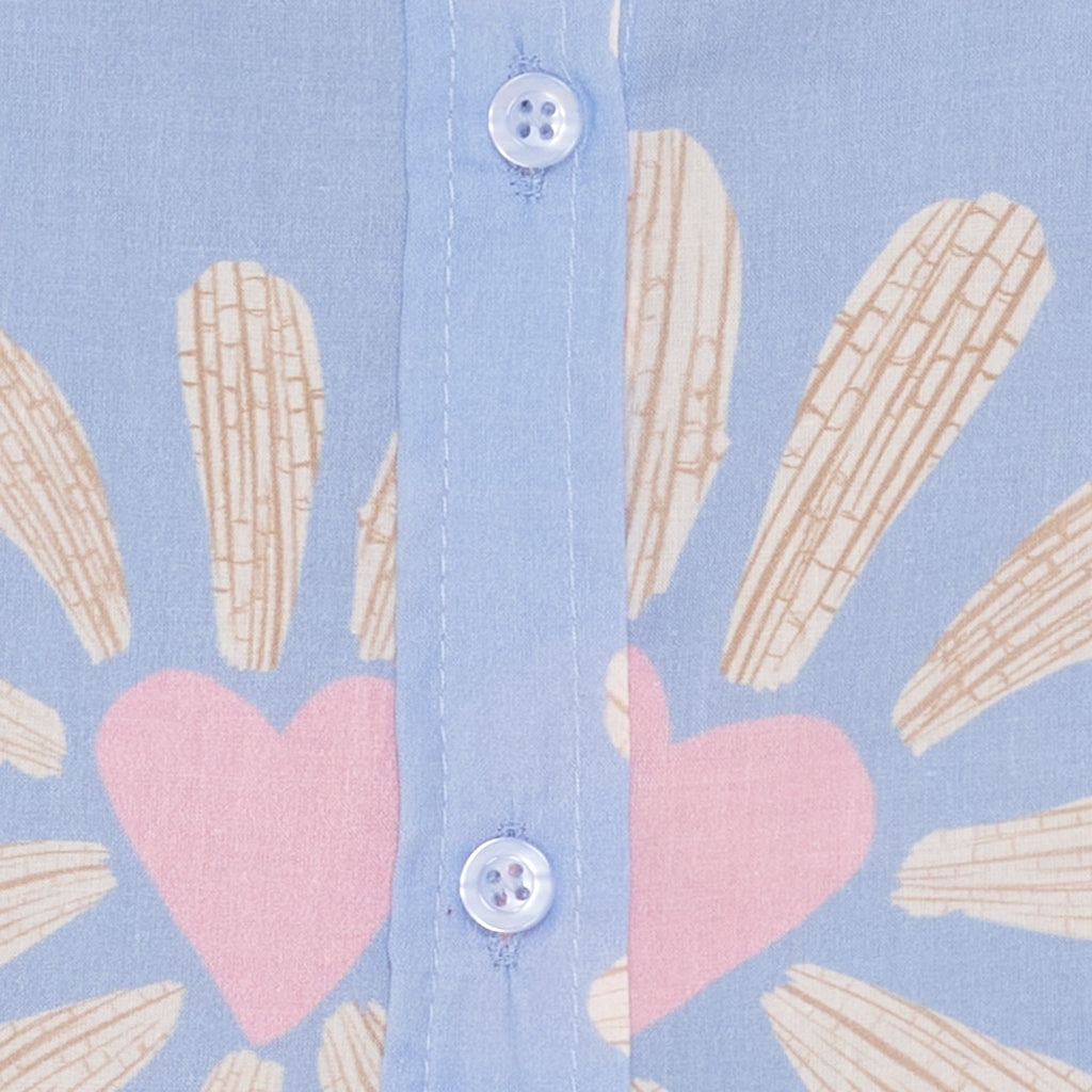 MARTA DU CHATEAU Marta du Chateau dame bluse MdcFlavia 58130 Shirt Denim