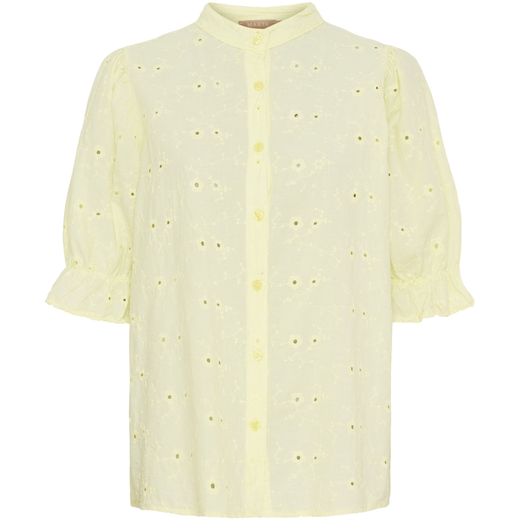 MARTA DU CHATEAU Marta du Chateau dame bluse MdcHailey 6986 Blouse Giallo508