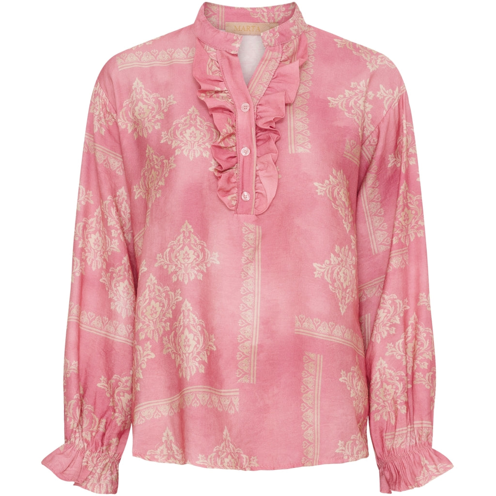 MARTA DU CHATEAU Marta du Chateau dame bluse MdcJoceline 5891 Shirt Rosa462