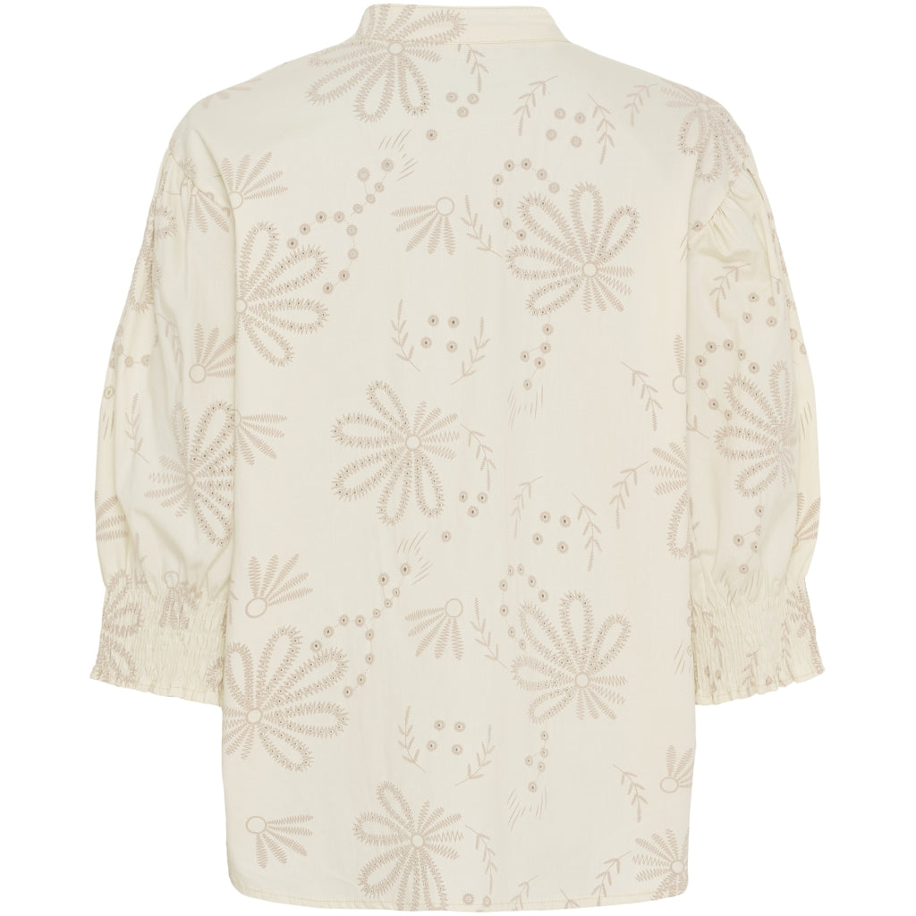 MARTA DU CHATEAU Marta du Chateau dame bluse MdcLinda 6317E Shirt Beige