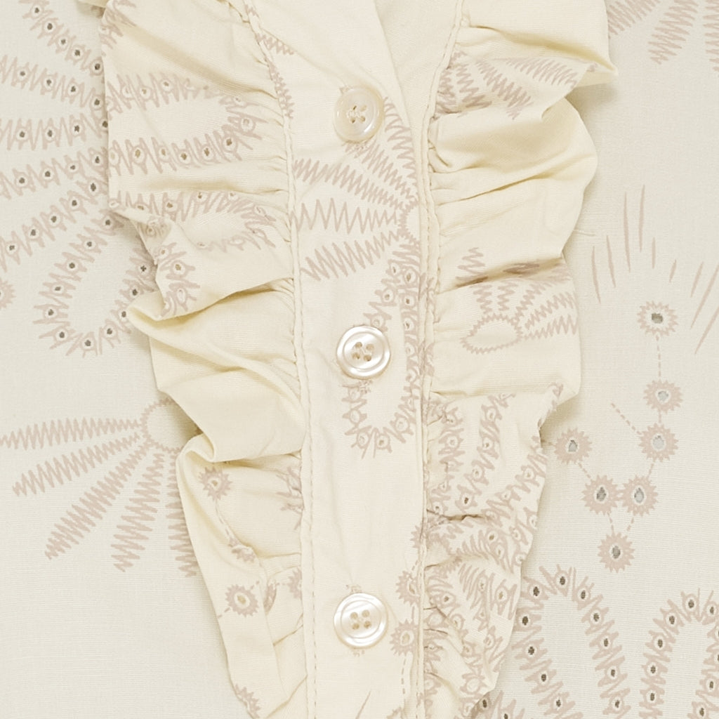 MARTA DU CHATEAU Marta du Chateau dame bluse MdcLinda 6317E Shirt Beige