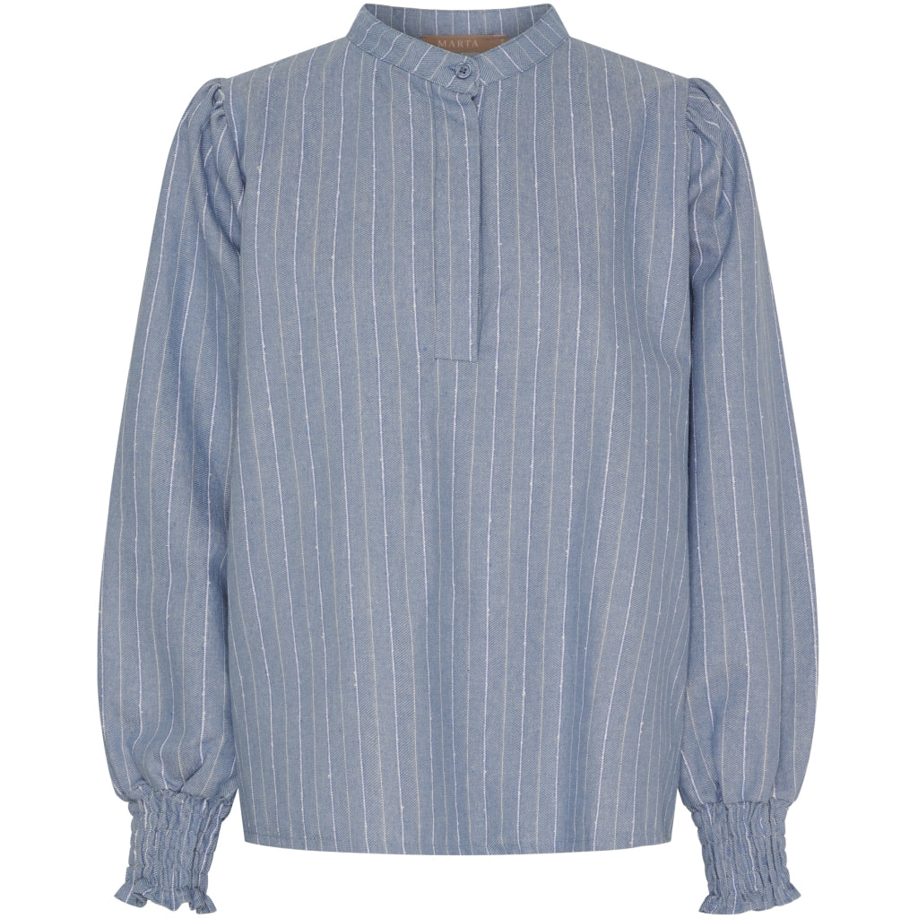 MARTA DU CHATEAU Marta du Chateau dame bluse MdcMalou 7913 Blouse Jeans10