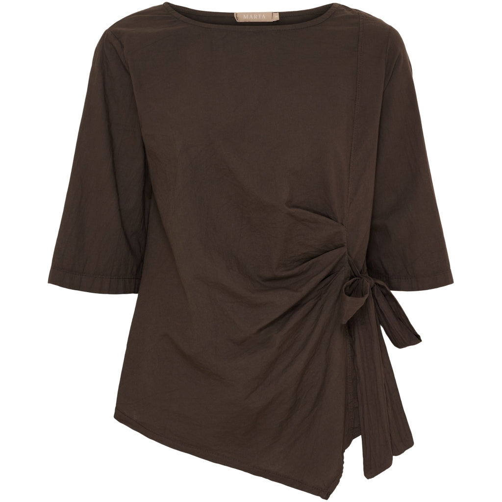 MARTA DU CHATEAU Marta du Chateau dame bluse MdcMarcella 258921 Blouse Moro635
