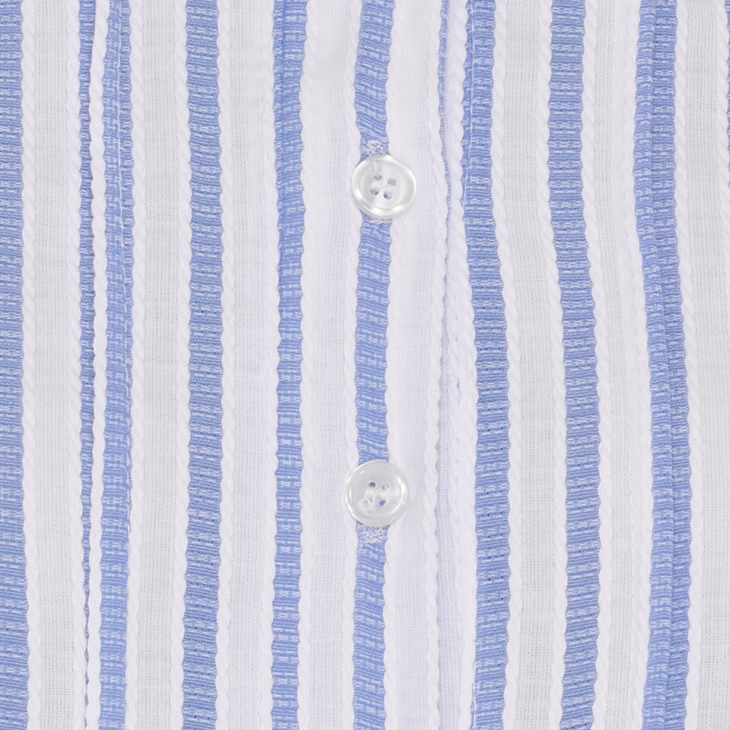 MARTA DU CHATEAU Marta du Chateau dame bluse MdcMaren 7912 Shirt Celeste