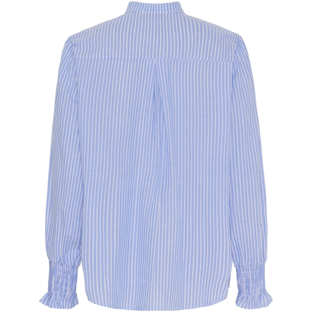 MARTA DU CHATEAU Marta du Chateau dame bluse MdcMargaux 6811 Shirt Celeste