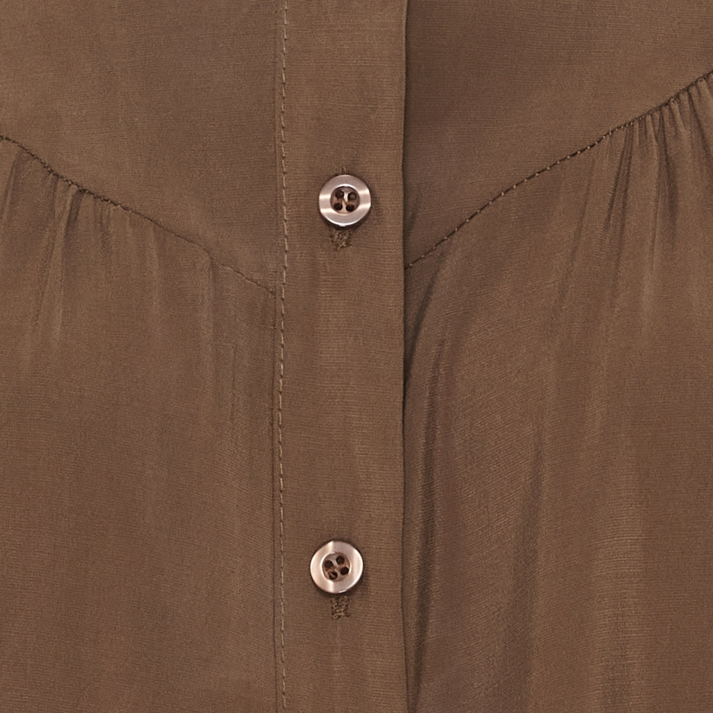 MARTA DU CHATEAU Marta du Chateau dame bluse MdcMelodie 58210 Blouse Brown276
