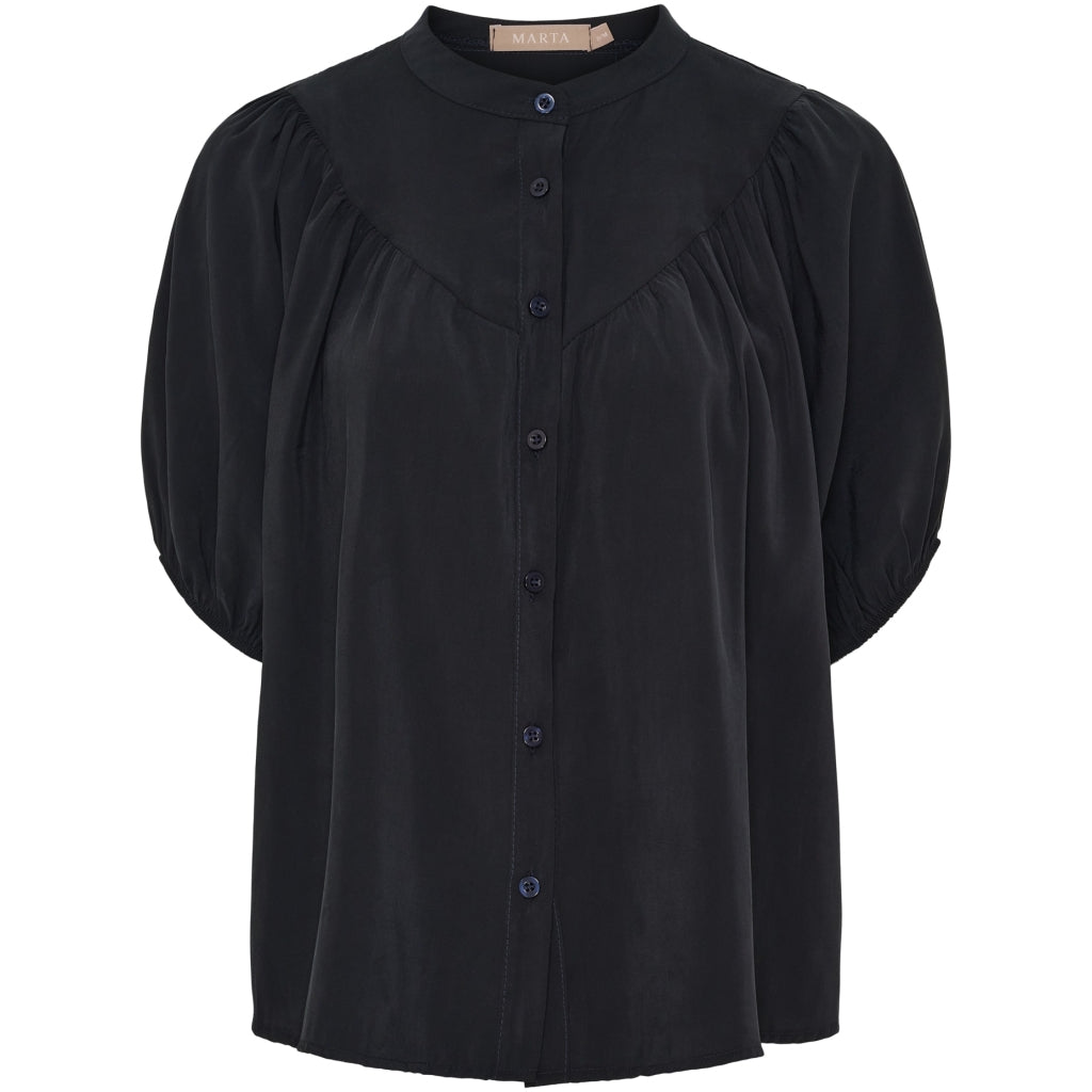 MARTA DU CHATEAU Marta du Chateau dame bluse MdcMelodie 58210 Blouse Nero1