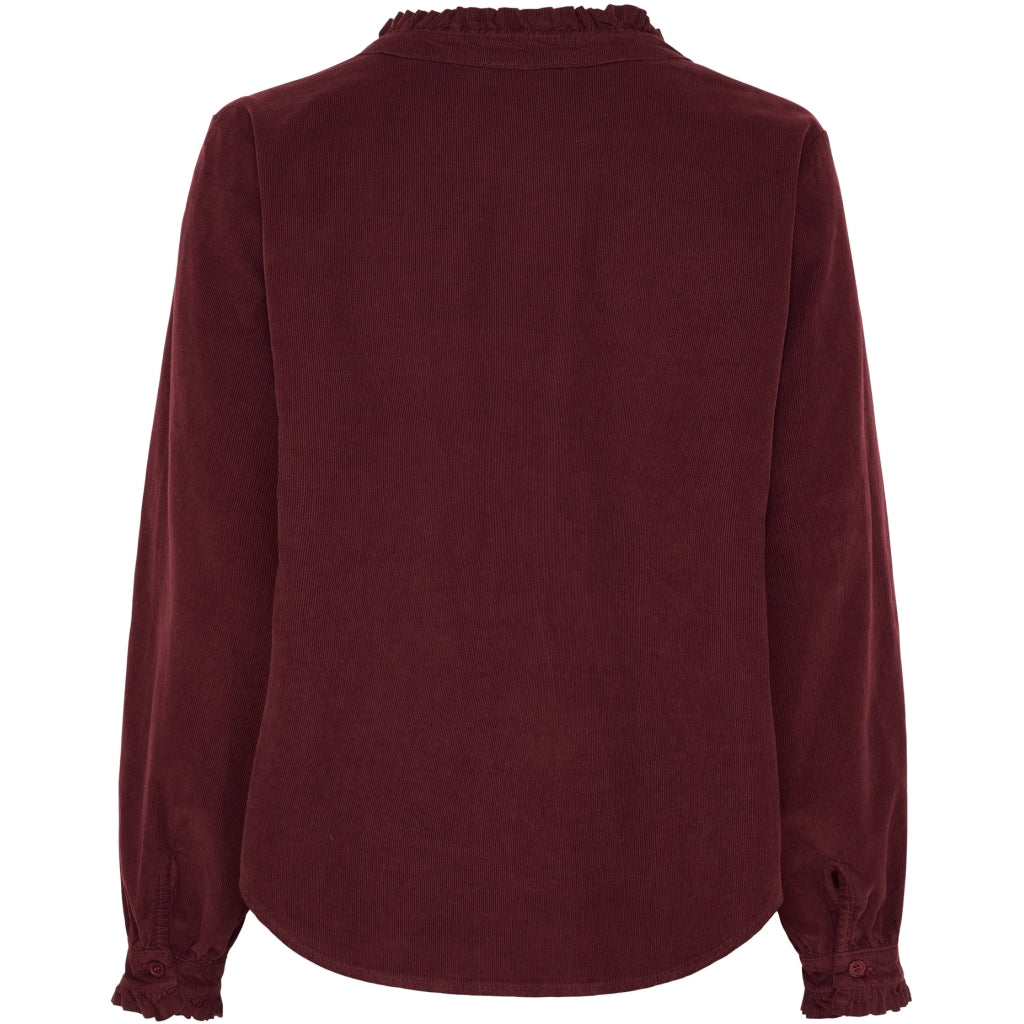 MARTA DU CHATEAU Marta du Chateau dame bluse MdcMorgana 2518115V Blouse Bordeaux6269