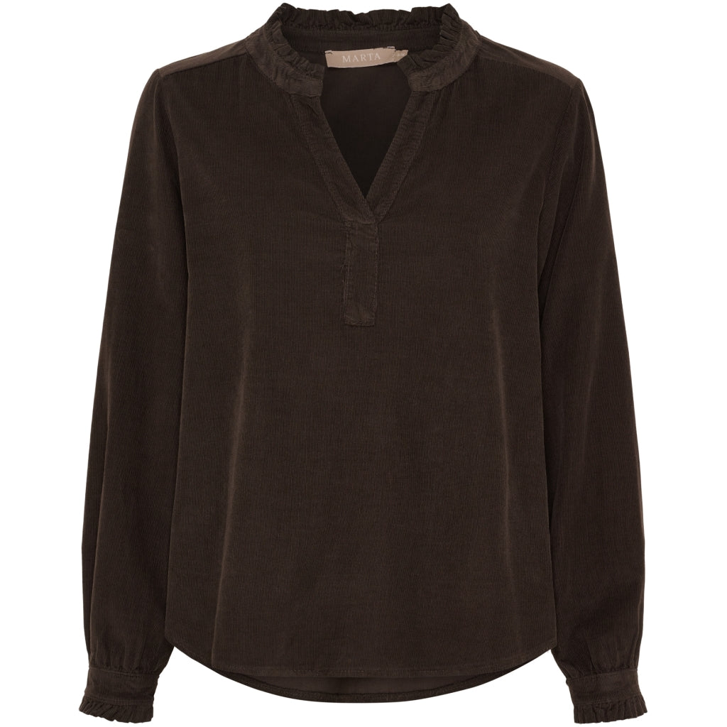 MARTA DU CHATEAU Marta du Chateau dame bluse MdcMorgana 2518115V Blouse Moro635