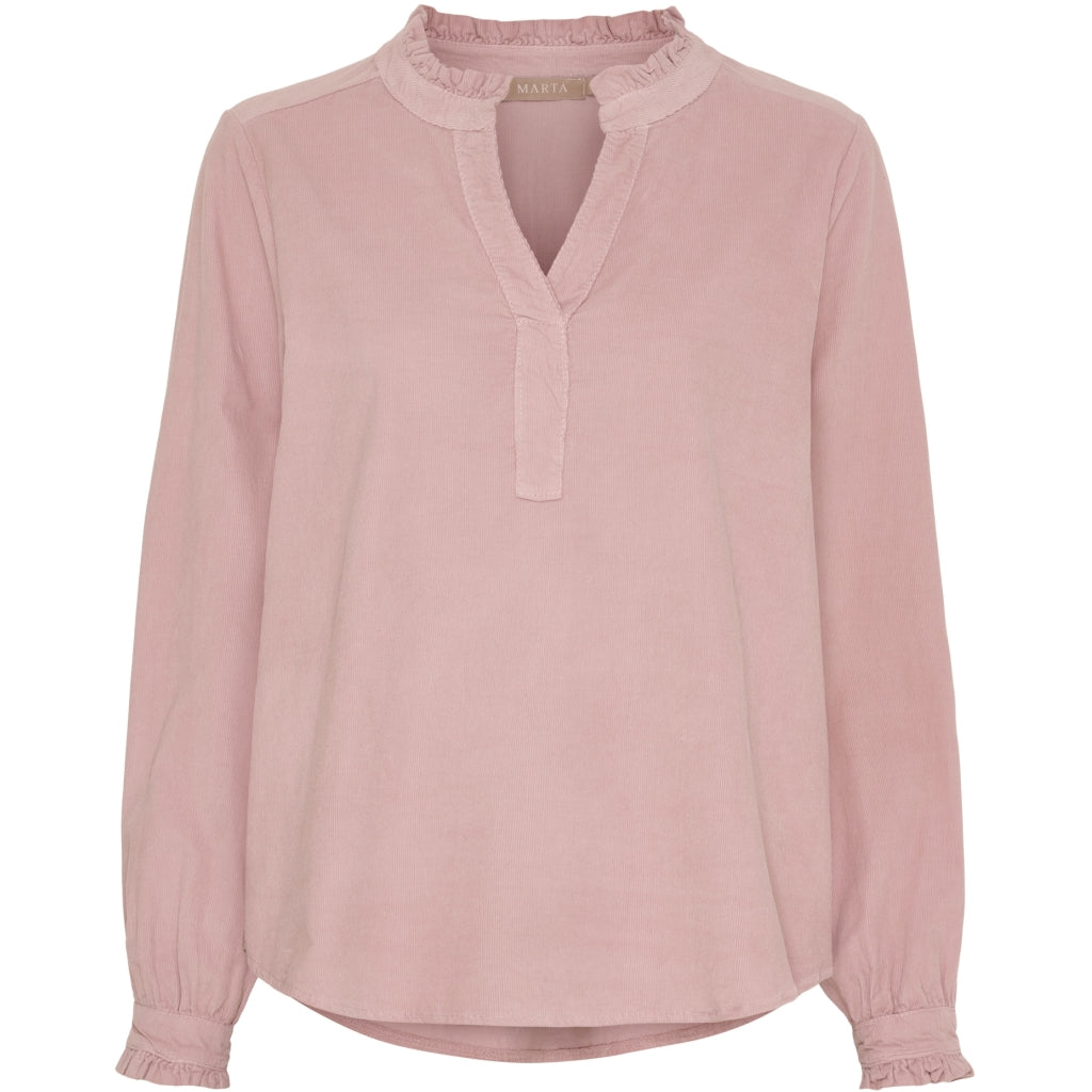 MARTA DU CHATEAU Marta du Chateau dame bluse MdcMorgana 2518115V Blouse RosaAntique2017
