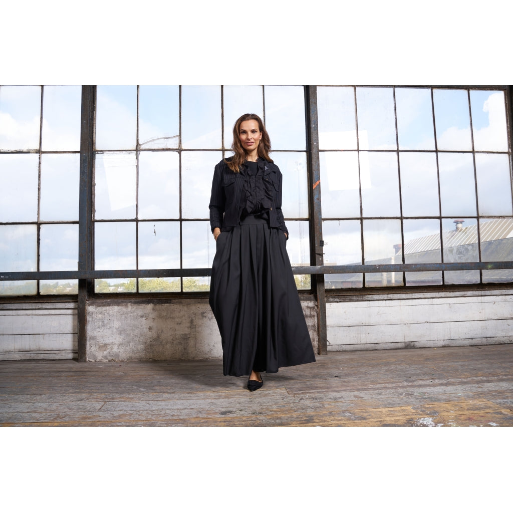 MARTA DU CHATEAU Marta du Chateau dame bluse MdcNaira 58221M Shirt Black