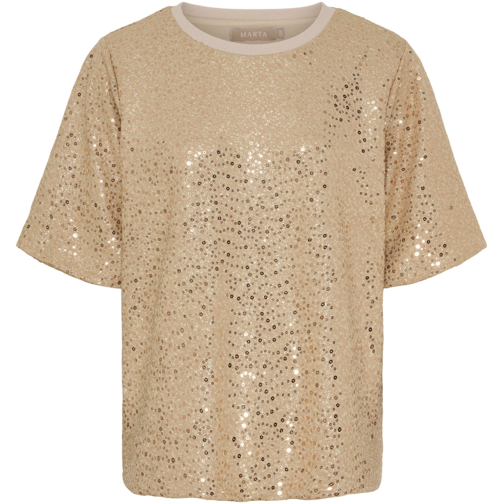 MARTA DU CHATEAU Marta du Chateau dame bluse MdcNynne 7693 Blouse Champagne