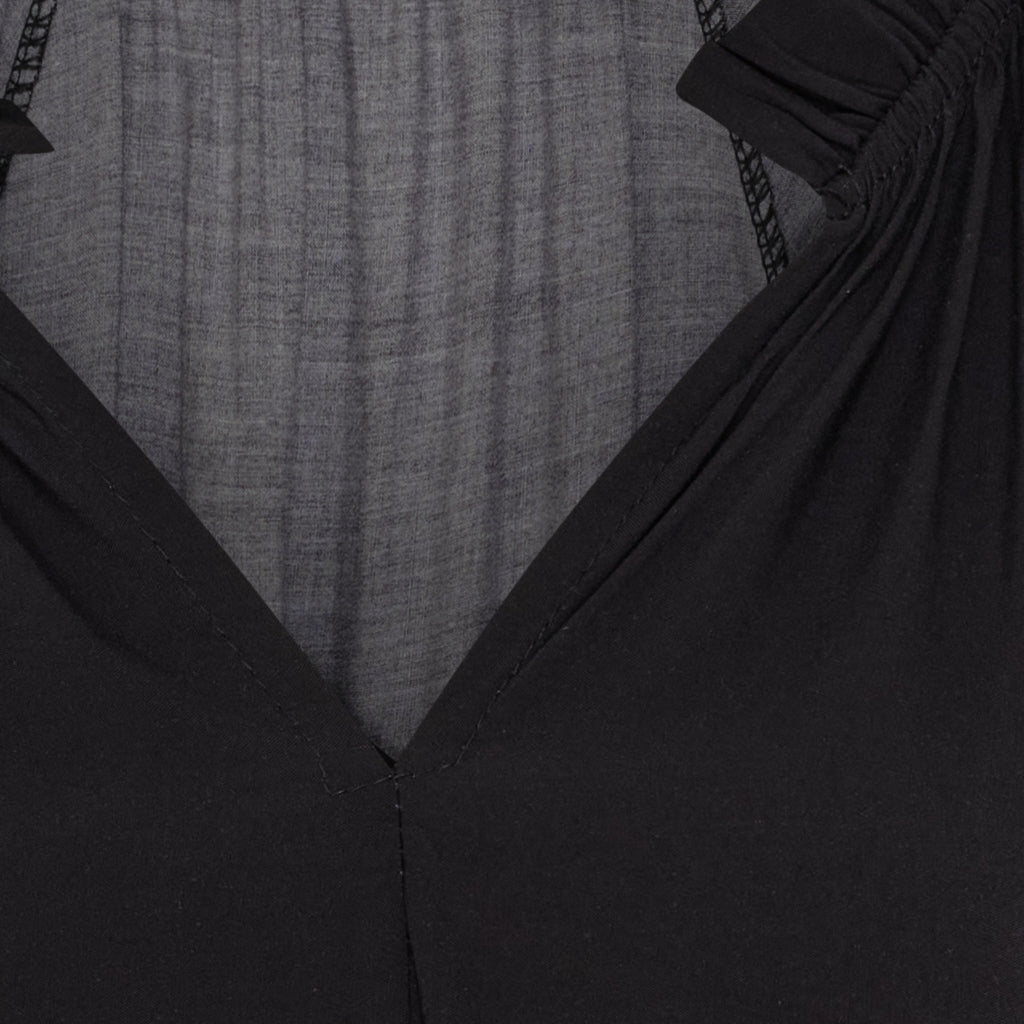 MARTA DU CHATEAU Marta du Chateau dame bluse MdcOctavia 003B Shirt BlackNG313BA