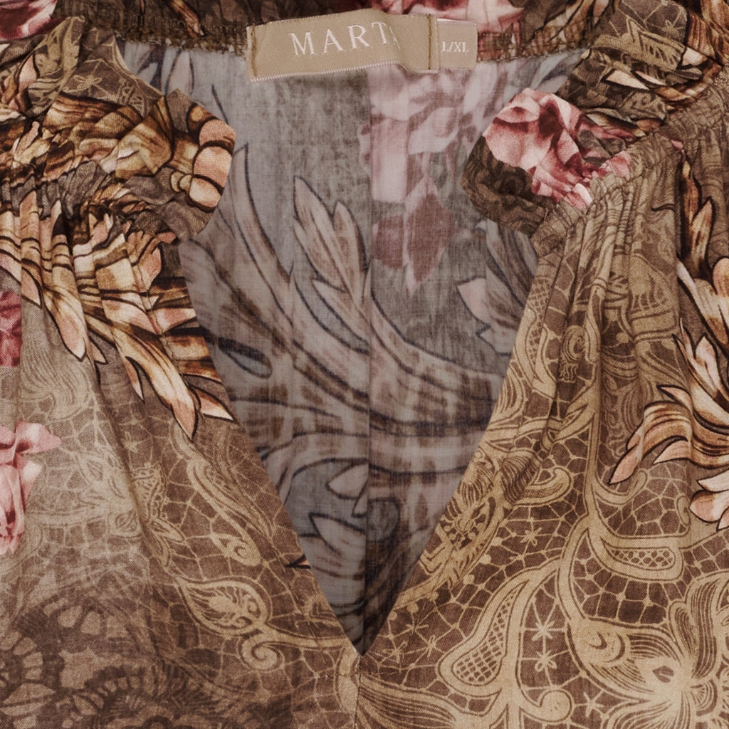 MARTA DU CHATEAU Marta du Chateau dame bluse MdcOctavia 003B Shirt FangoVOH4988