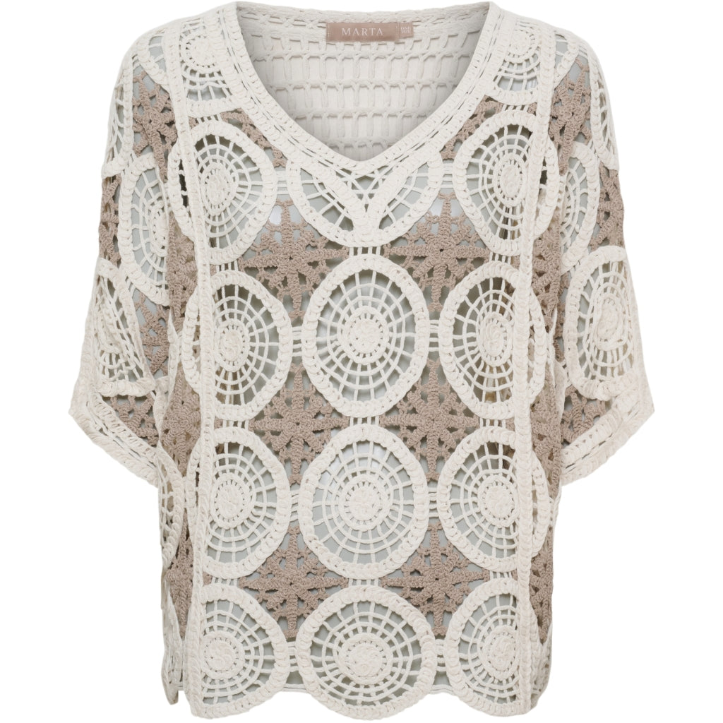 MARTA DU CHATEAU Marta du Chateau dame bluse MdcRenny 1017 Blouse Fango