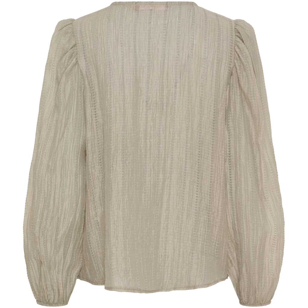 MARTA DU CHATEAU Marta du Chateau dame bluse MdcRoselle 58136PM Shirt Fango