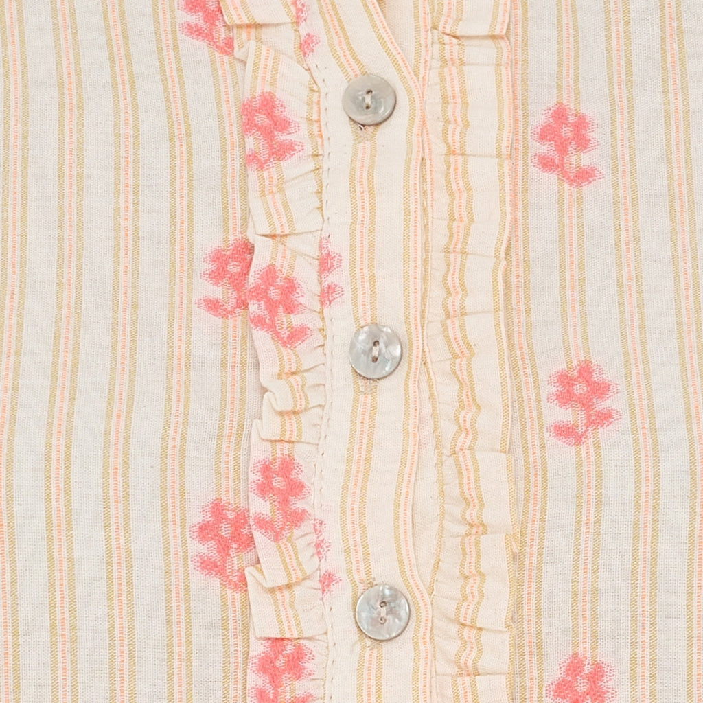 MARTA DU CHATEAU Marta du Chateau dame bluse MdcSabrina 85137-3 Shirt Corallo470