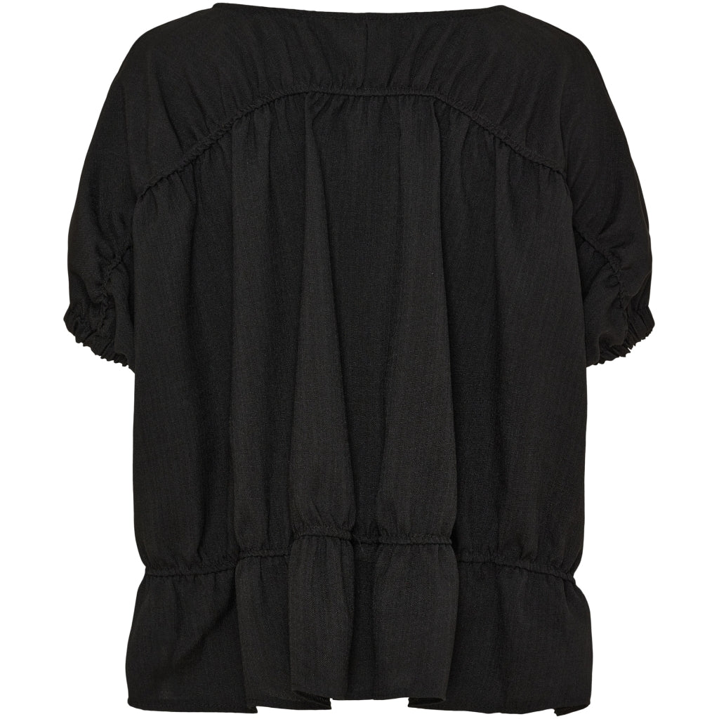 MARTA DU CHATEAU Marta du Chateau dame bluse MdcSaffron 258685 Blouse Nero