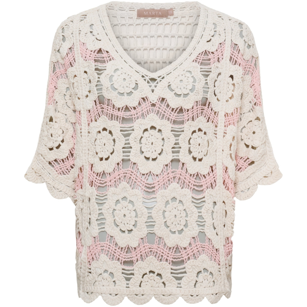 MARTA DU CHATEAU Marta du Chateau dame bluse MdcSassie 1016 Blouse Rosa