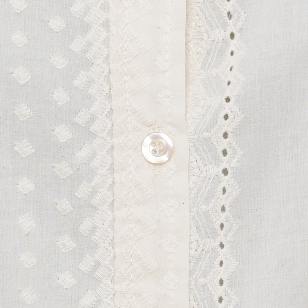 MARTA DU CHATEAU Marta du Chateau dame bluse MdcValessia 58136M Blouse CREME