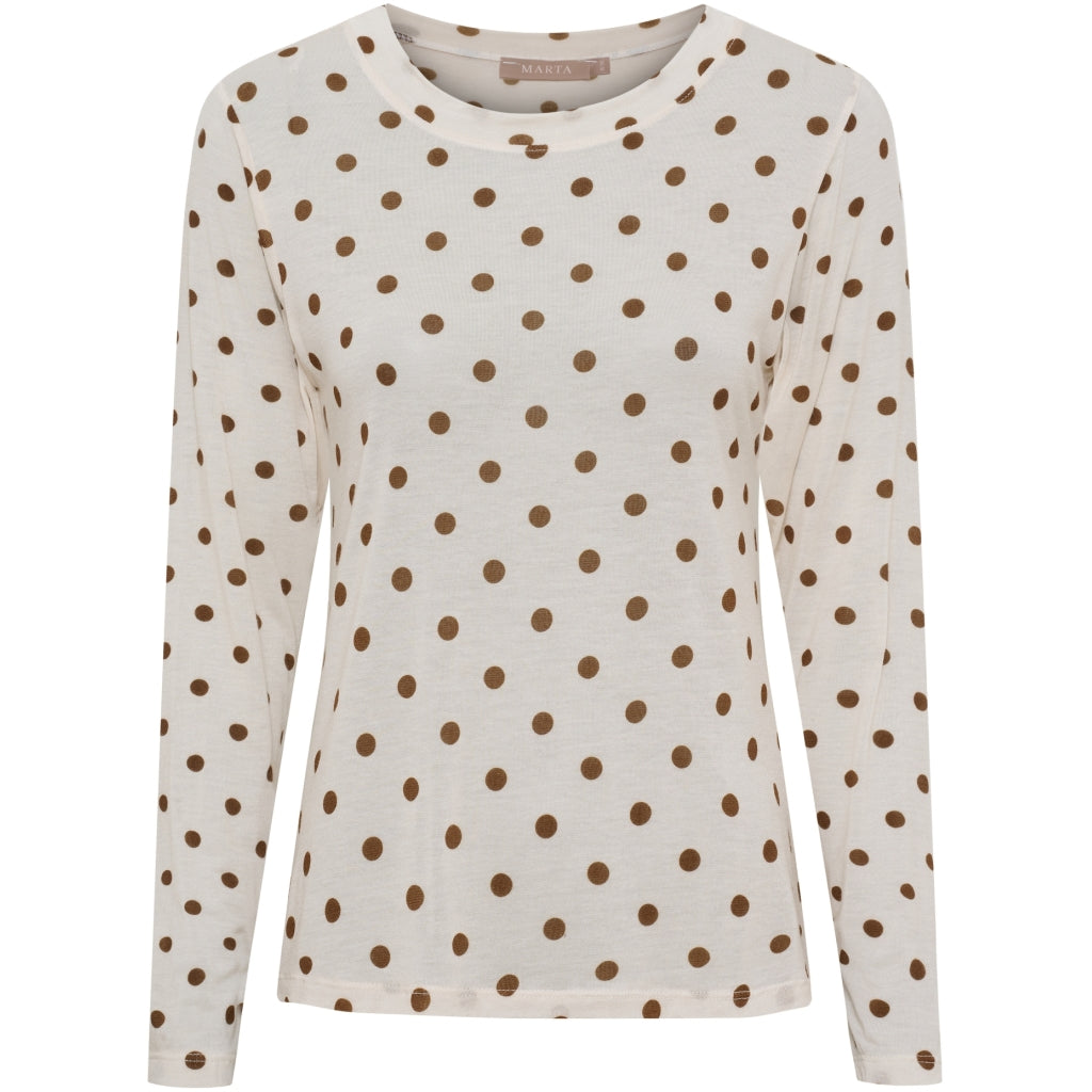 MARTA DU CHATEAU Marta du Chateau dame bluse top MdcElissa 7914 Top Beige1259tpu