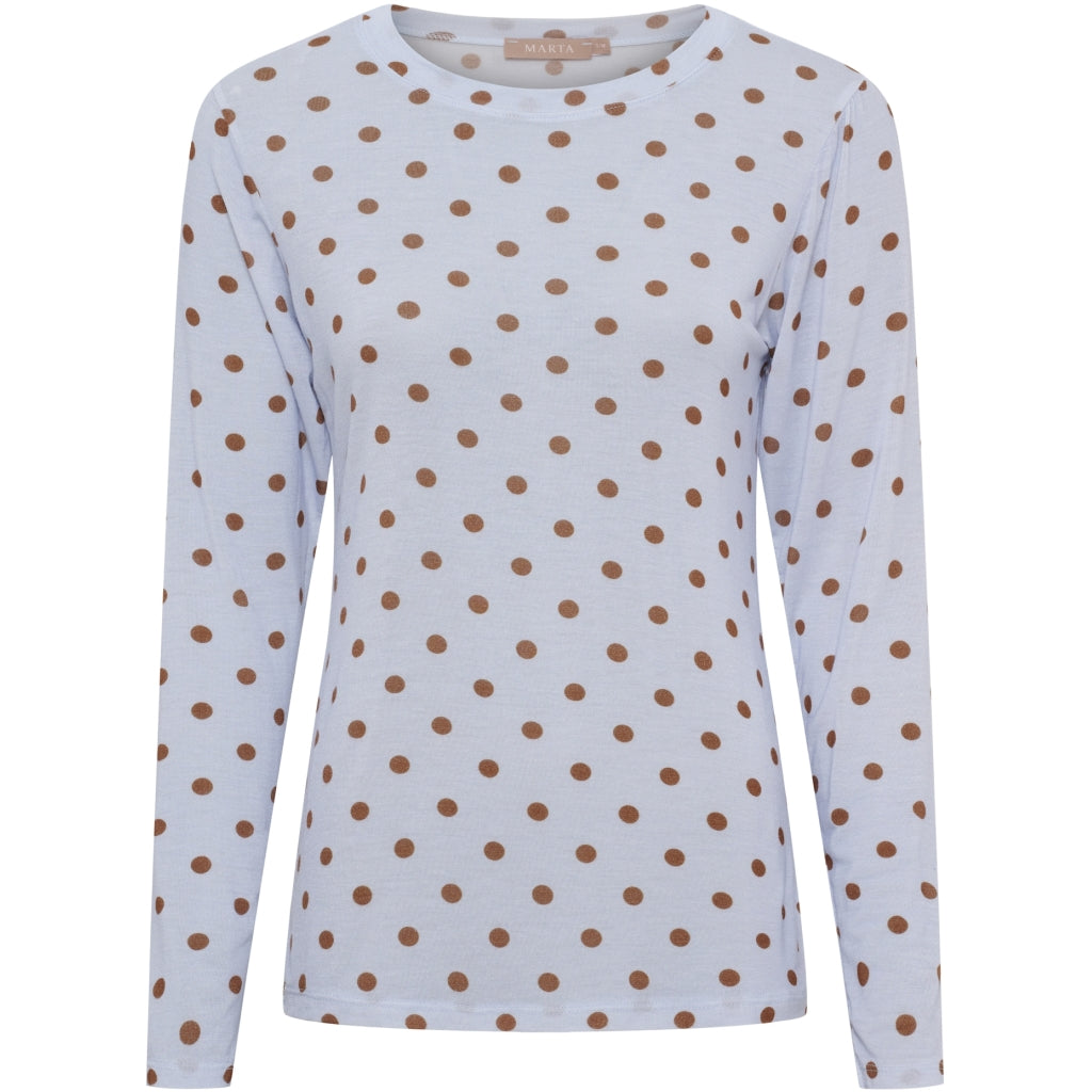 MARTA DU CHATEAU Marta du Chateau dame bluse top MdcElissa 7914 Top Celeste1259tpu