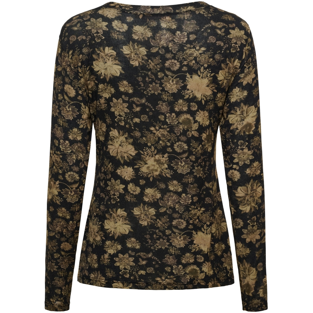 MARTA DU CHATEAU Marta du Chateau dame bluse top MdcElissa 7914 Top Nero11279tpd