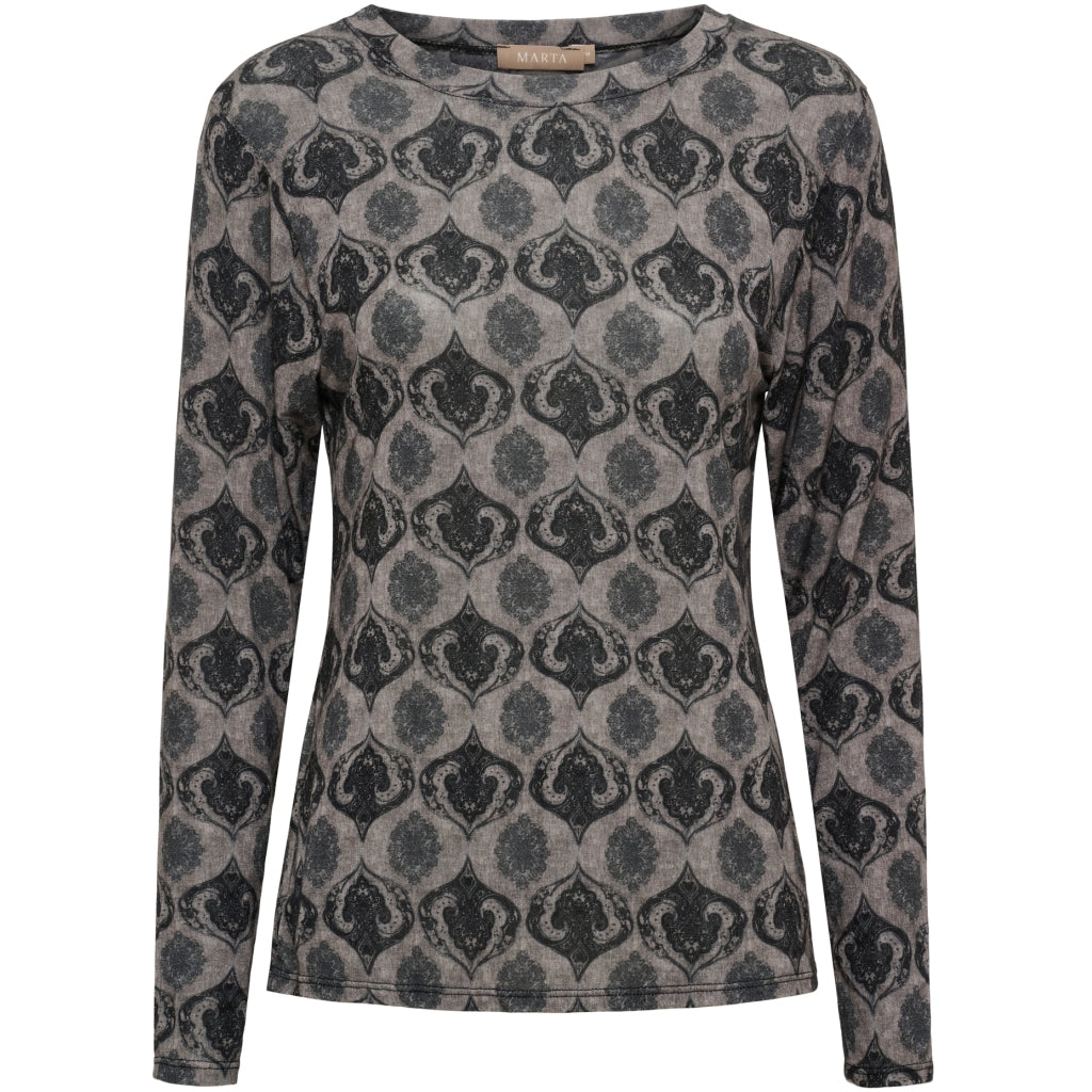 MARTA DU CHATEAU Marta du Chateau dame bluse top MdcElissa 7914 Top Nero160tpx