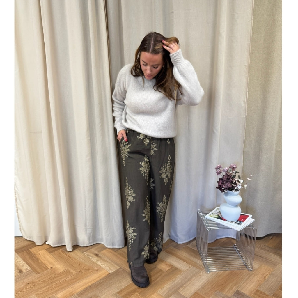 MARTA DU CHATEAU Marta du Chateau dame bukser MdcAcacia 7621 Pant Moro30
