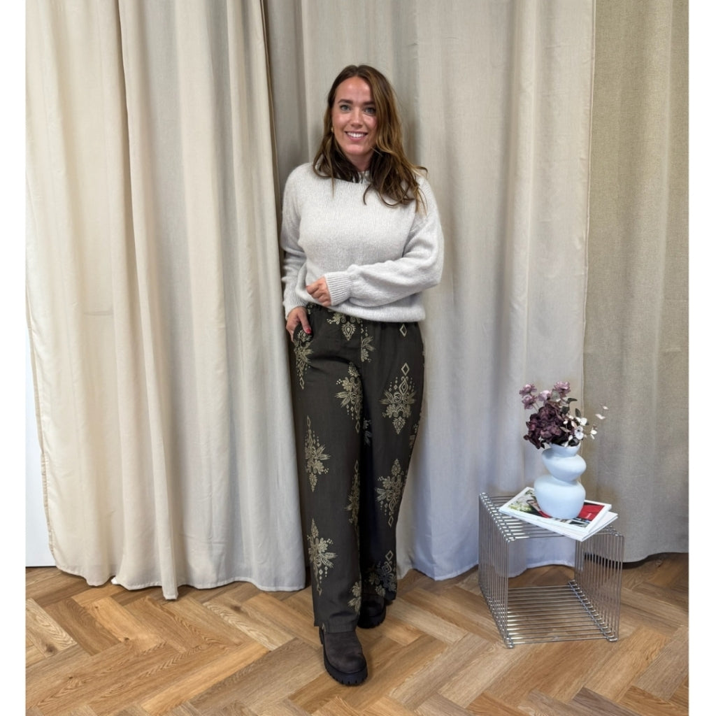 MARTA DU CHATEAU Marta du Chateau dame bukser MdcAcacia 7621 Pant Moro30