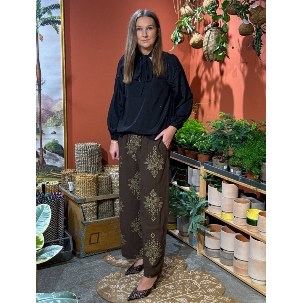 MARTA DU CHATEAU Marta du Chateau dame bukser MdcAcacia 7621 Pant Moro30