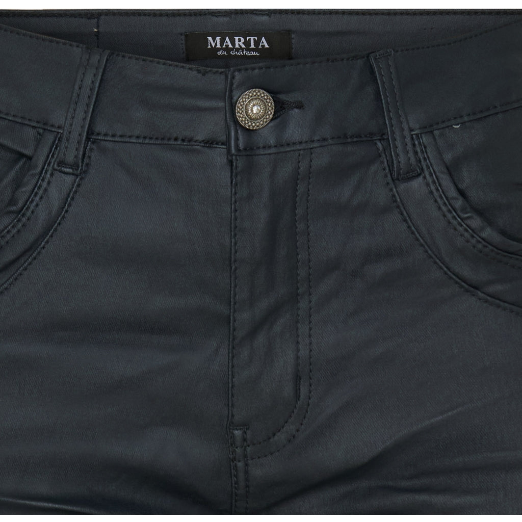 MARTA DU CHATEAU Marta du Chateau dame bukser MdcAlucia Mdc188-2567-2 Jeans Navy