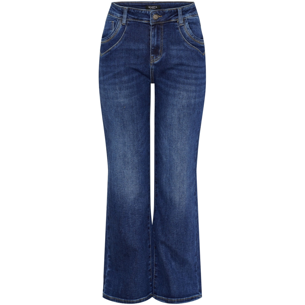 MARTA DU CHATEAU Marta du Chateau dame bukser MdcAluna MDC218-26171 Jeans Denim