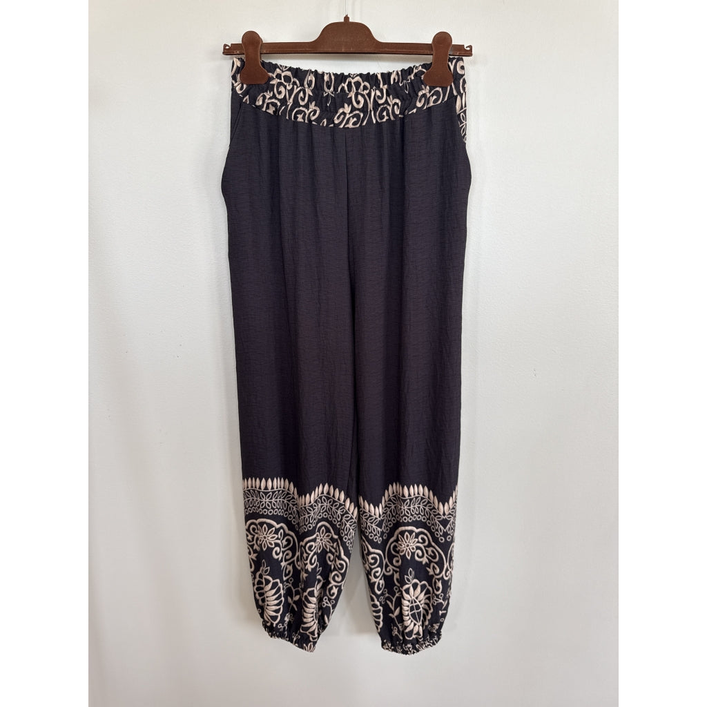 MARTA DU CHATEAU Marta du Chateau dame bukser MdcAmalie 6893A Pant Black1034tpb