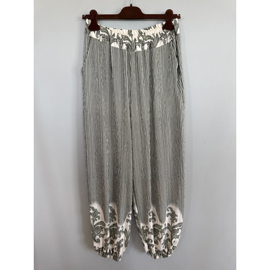 MARTA DU CHATEAU Marta du Chateau dame bukser MdcAmalie 6893A Pant Military4602tpe