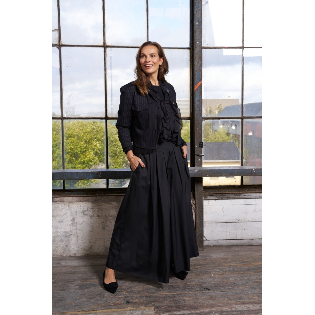 MARTA DU CHATEAU Marta du Chateau dame bukser MdcAmethyst 246424 Pant Black