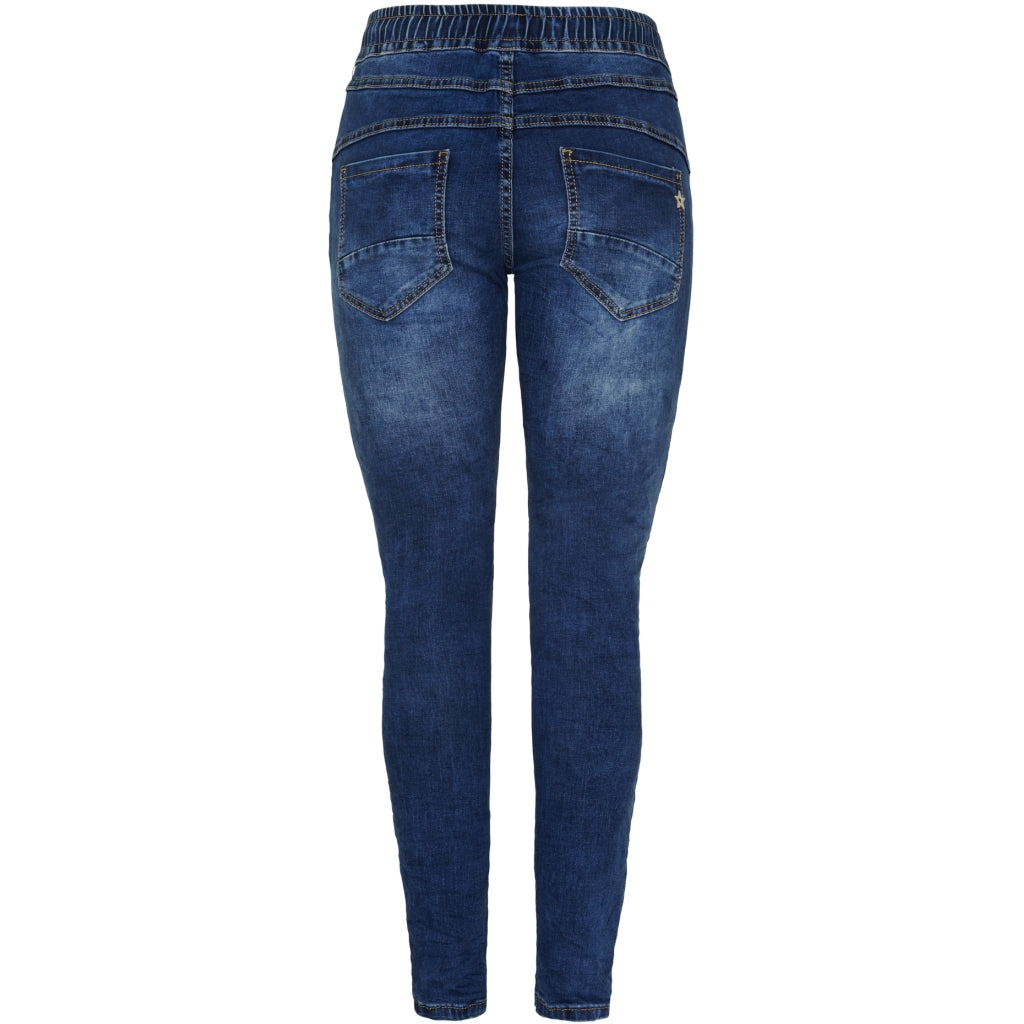 MARTA DU CHATEAU Marta du Chateau dame bukser MdcArcelia Mdc177-26174 Jeans Dark Blue Denim