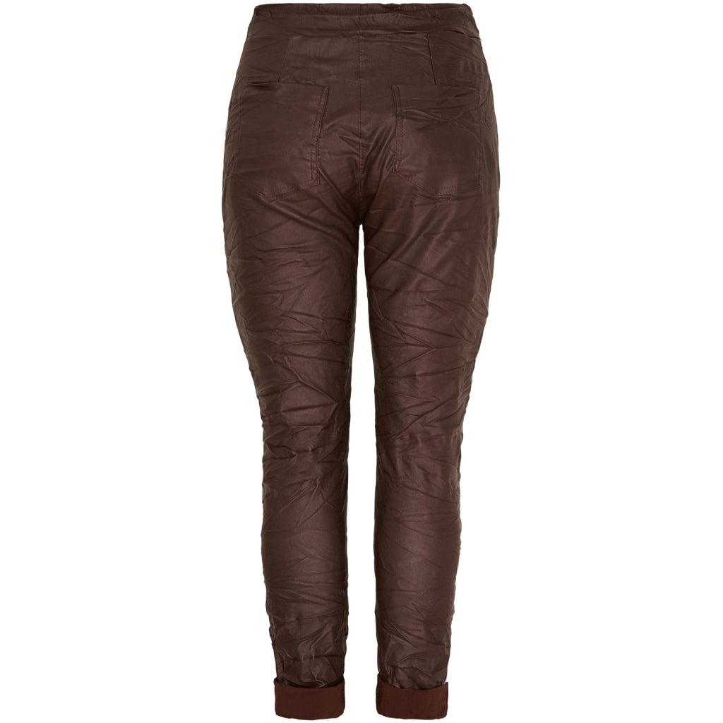 MARTA DU CHATEAU Marta du Chateau dame bukser MdcDelia 21557 Pant Brown