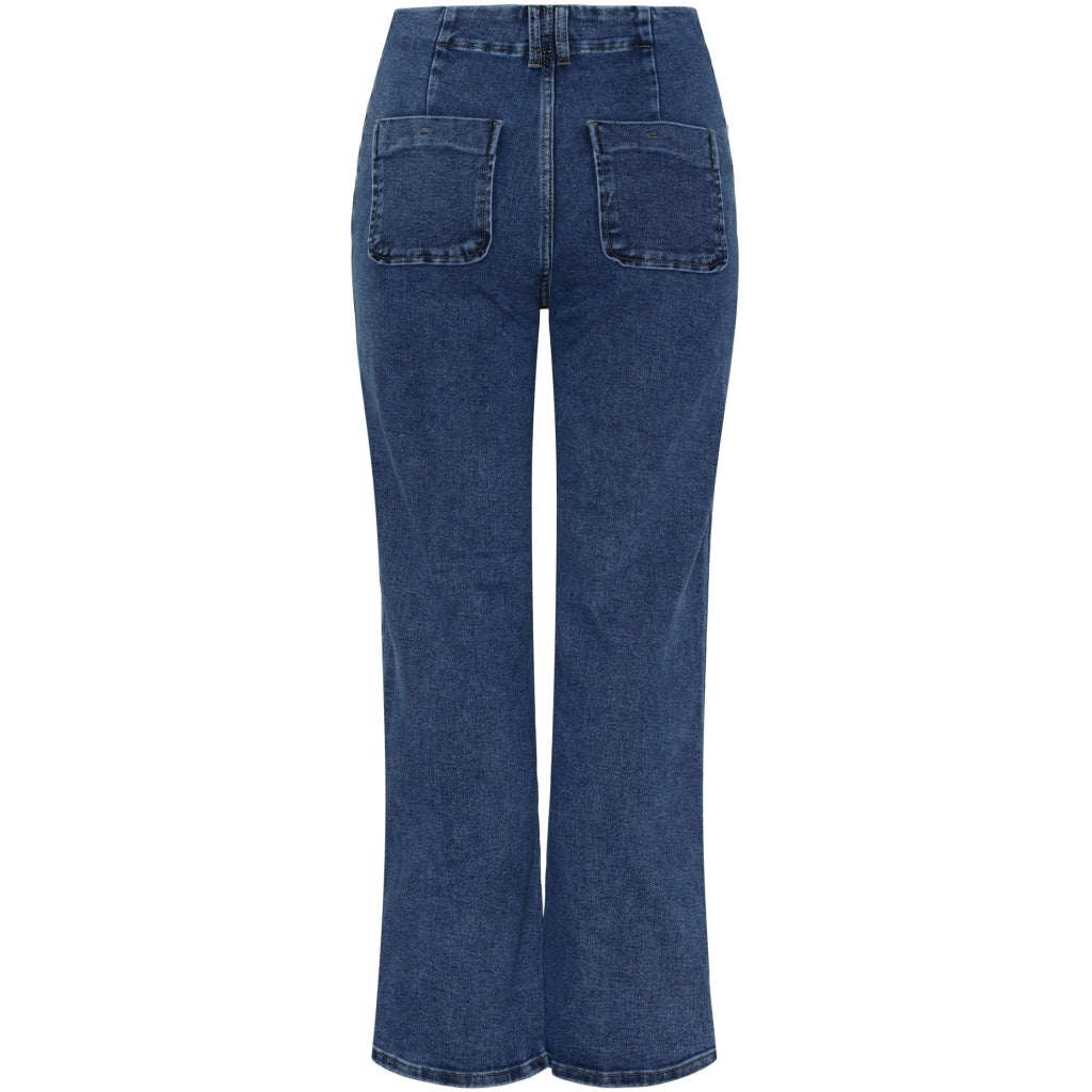 MARTA DU CHATEAU Marta du Chateau dame bukser MdcElvira Mdc184-26182 Jeans Dark Blue Denim