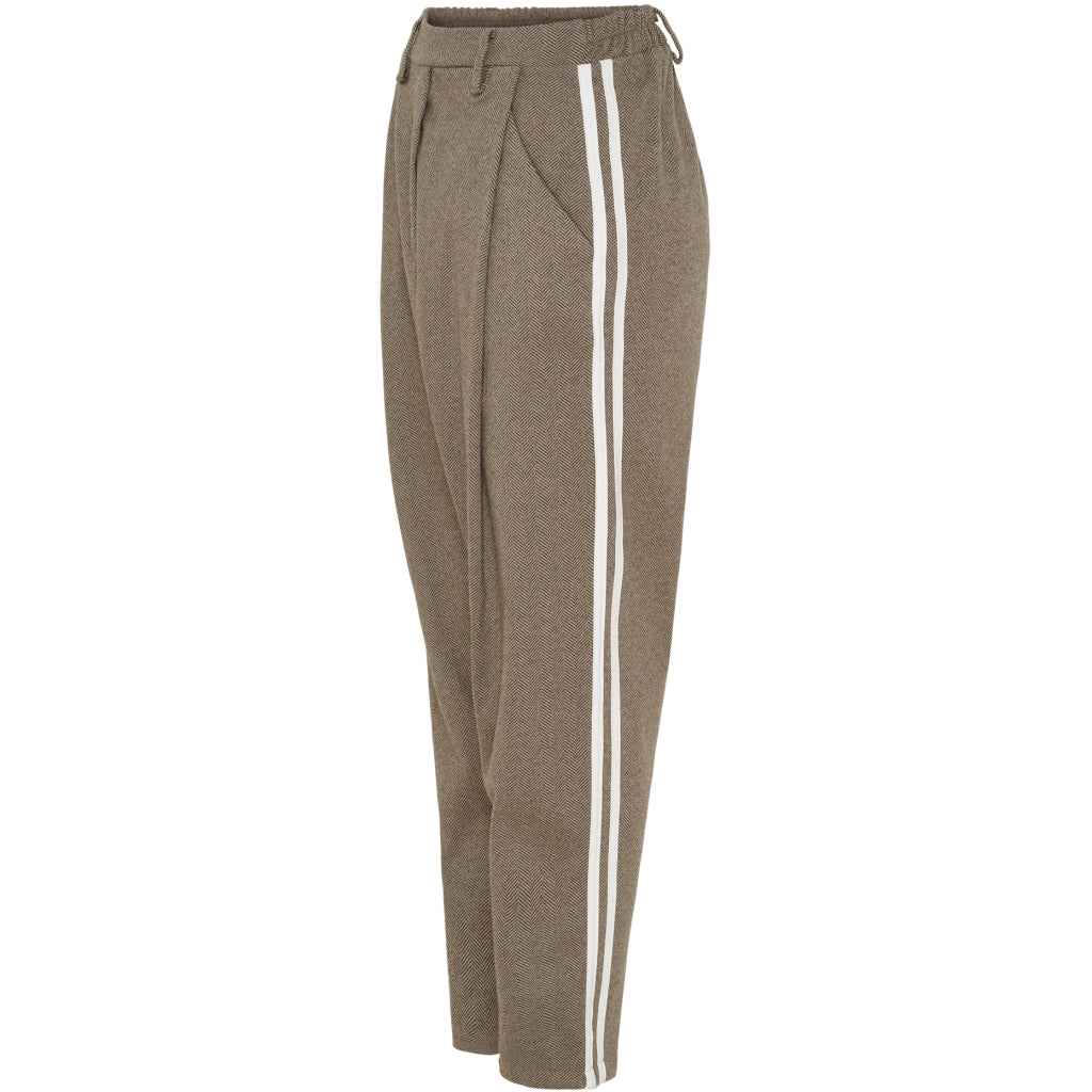 MARTA DU CHATEAU Marta du Chateau dame bukser MdcEmber 246127 Pant Brown4